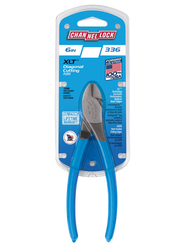 Channellock E336 Made in USA stamp signaling professional-grade construction.
