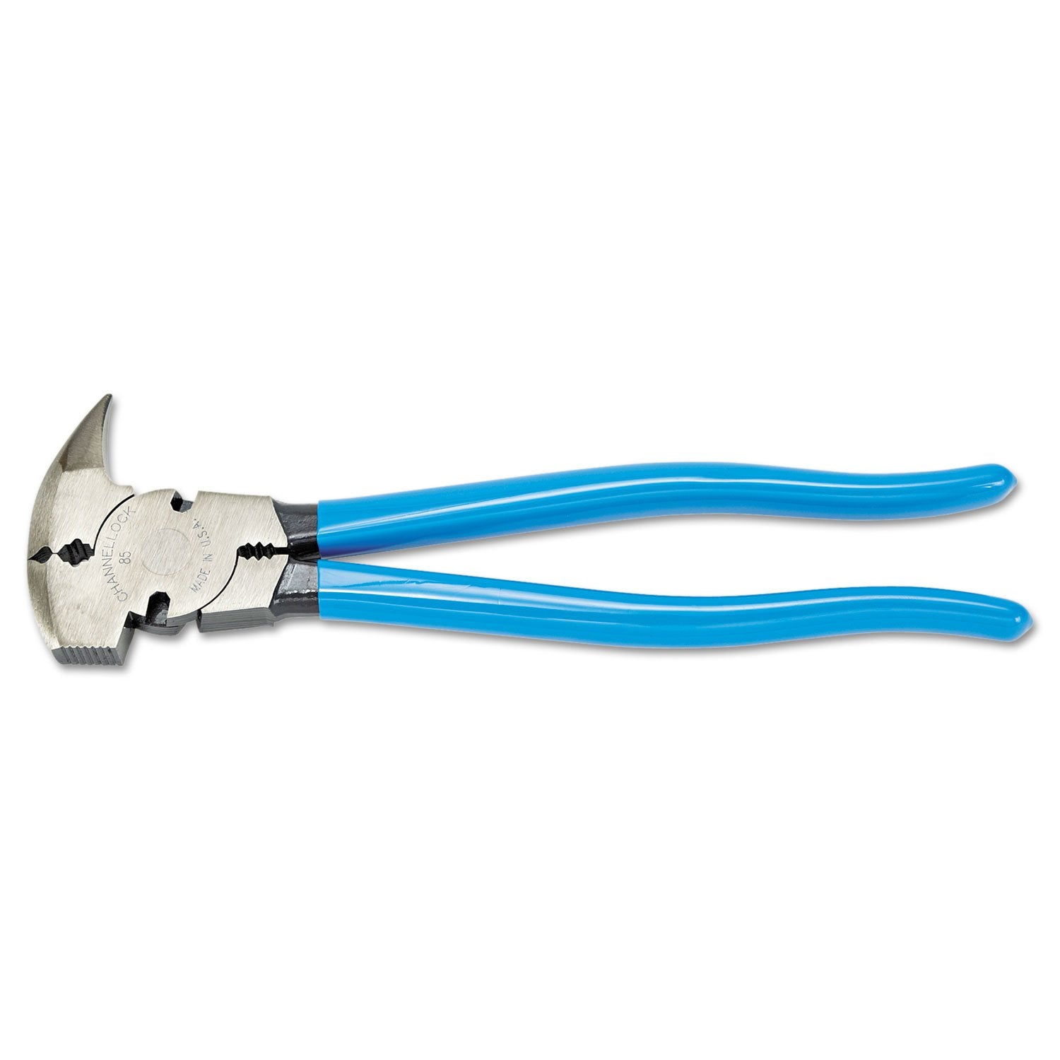 Channellock 85 side-cutting fence-tool pliers; durable for fencing tasks and wire trimming