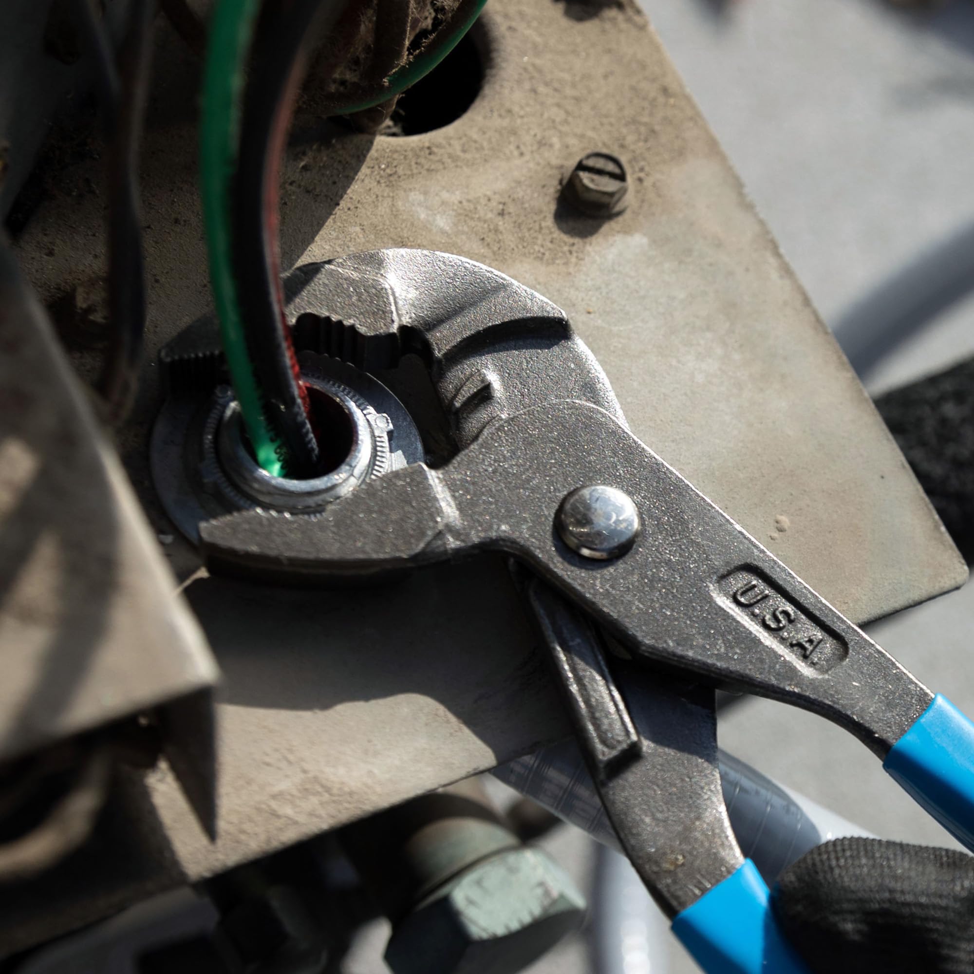 Channellock GLS-3 PermaLock fastener prevents nut-and-bolt failures