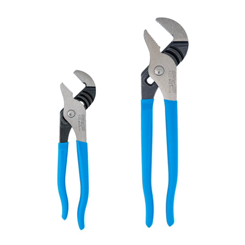 Channellock GS-1 6.5-inch tongue and groove plier with blue grips for a secure grip