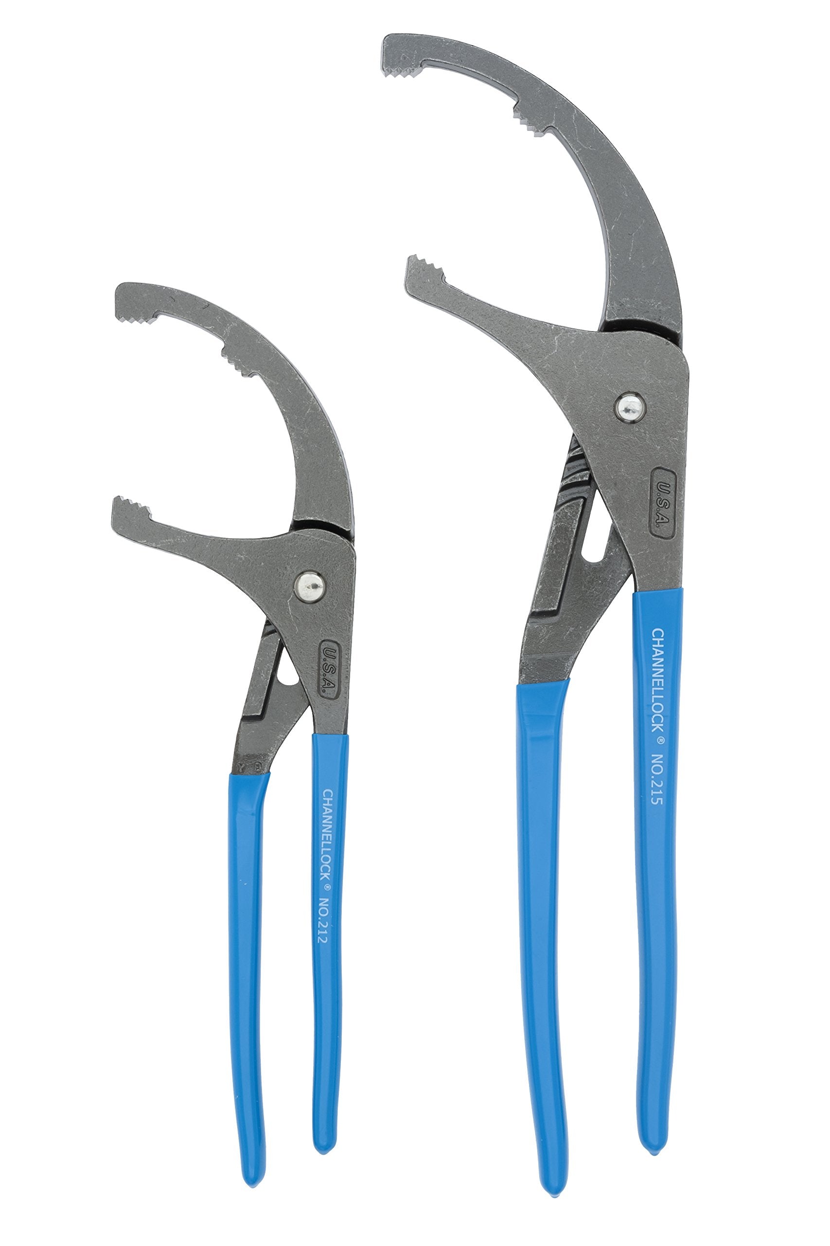 Channellock OF-1 12-inch oil filter plier in matte finish for easy filter removal