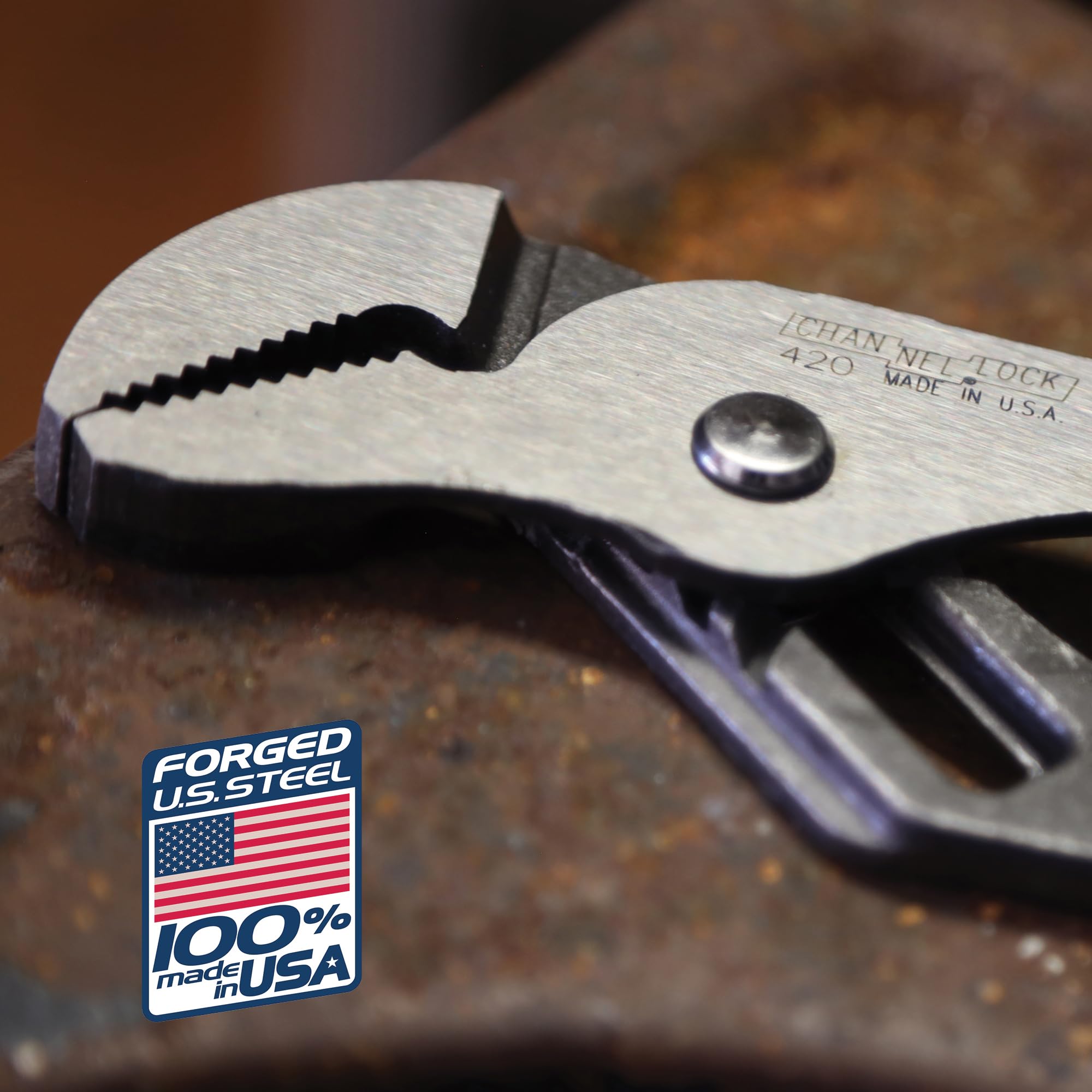 Channellock permalock fastener eliminates nut bolt failure