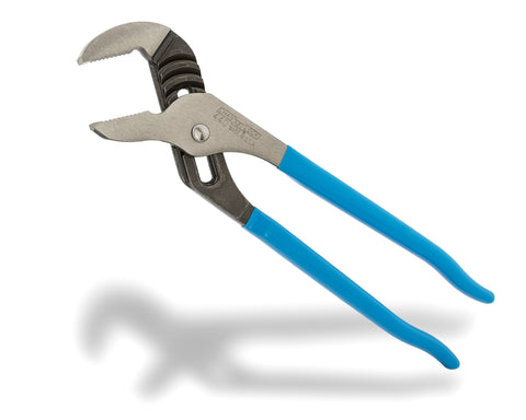 Channellock undercut teeth prevent slipping for steady control.