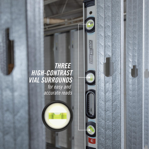 ChannelLock ergonomic hand grips provide glove-friendly handling.