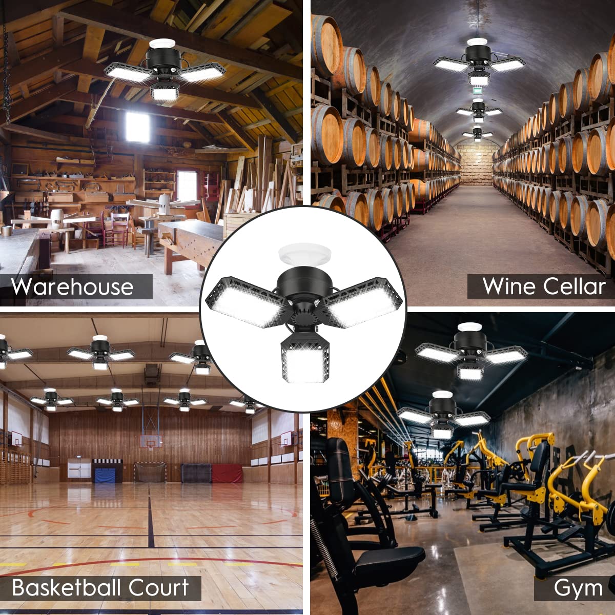 Chareada warehouse and workshop lighting boosts visibility for safer tasks.