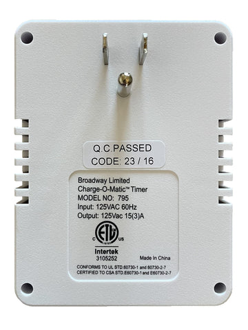Charge-O-Matic LED indicators help confirm cycle status at a glance