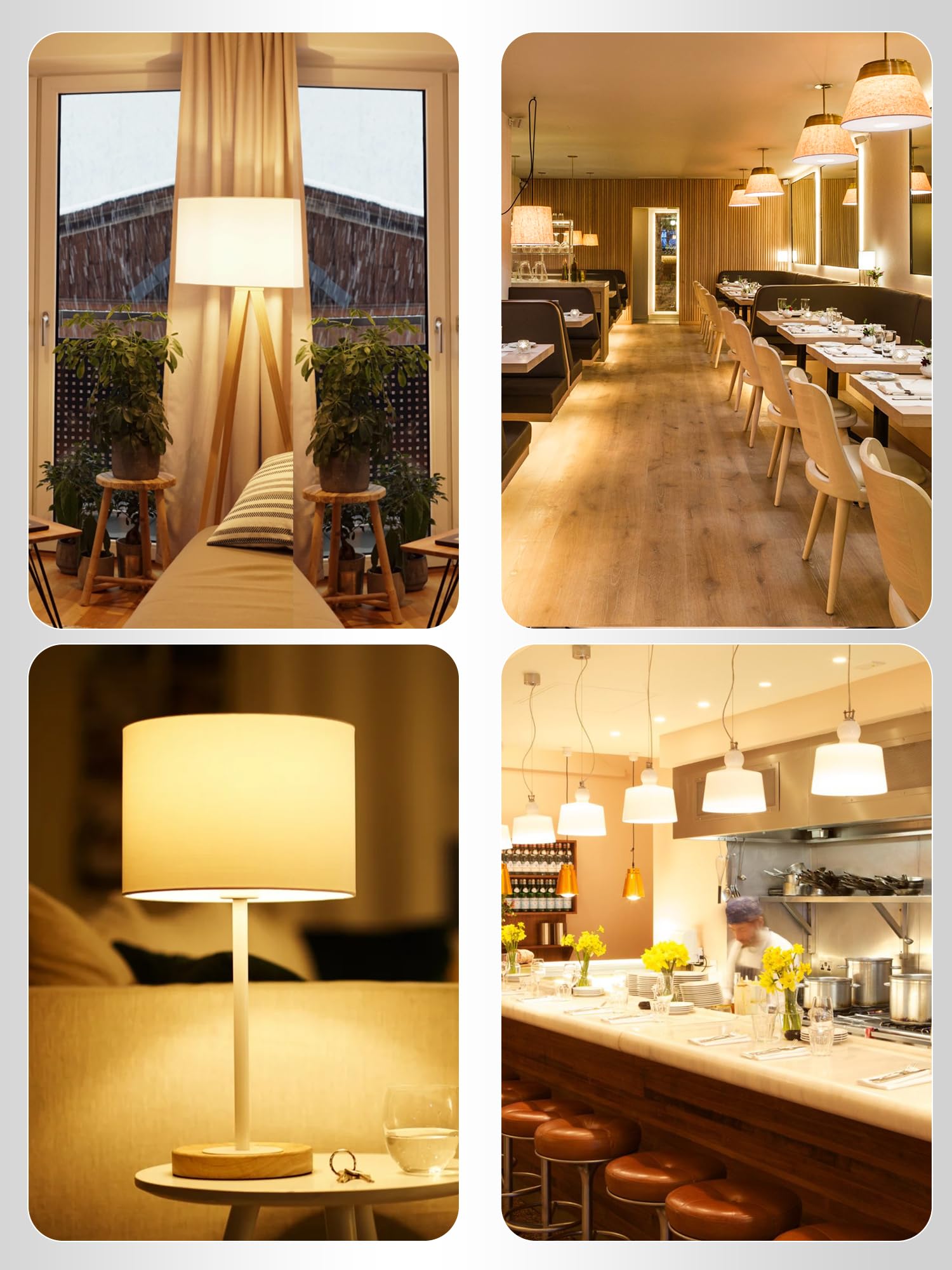 CHARKEE long-life bulbs offering up to 15,000 hours