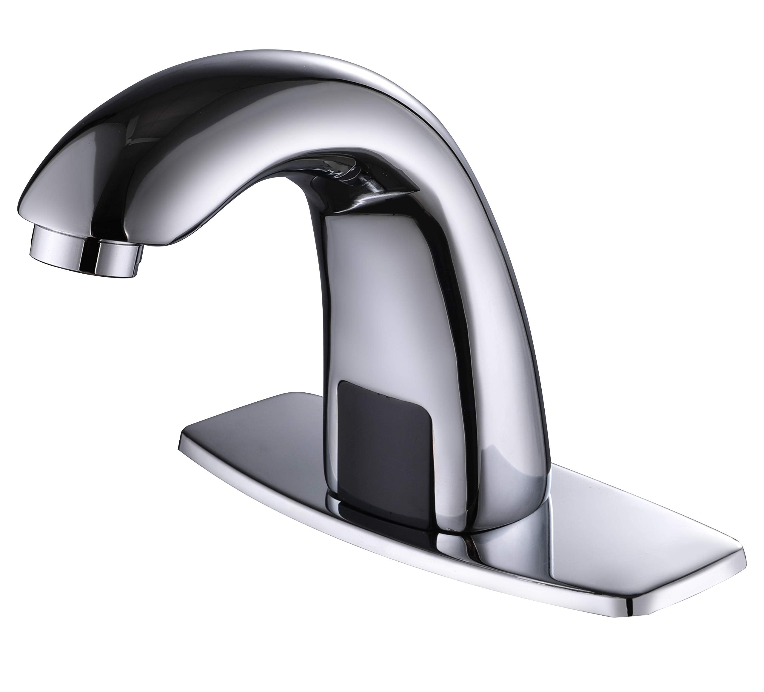 Charmingwater touchless faucet with sensor area enables hands-free operation for cleaner, easier washing