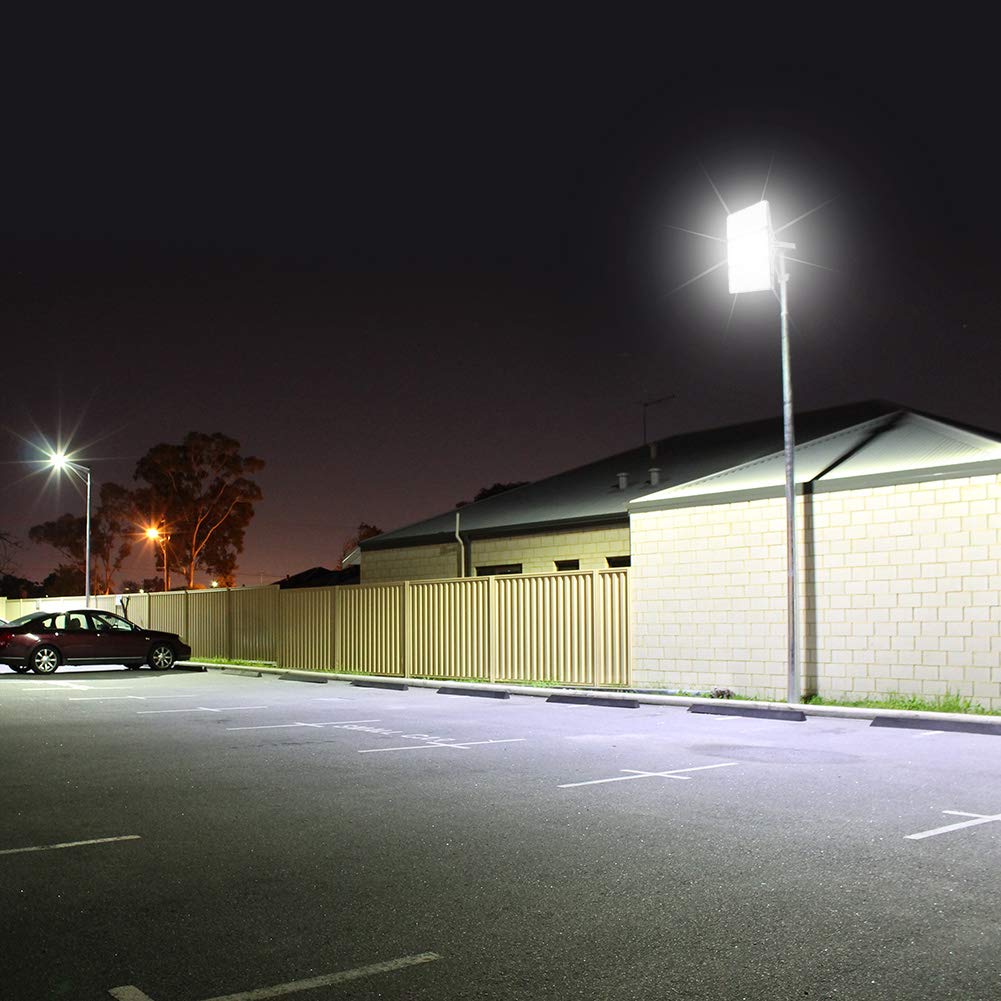 CHARON 300W LED flood light wide-angle showcases broader coverage