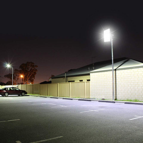 CHARON 300W LED flood light wide-angle showcases broader coverage
