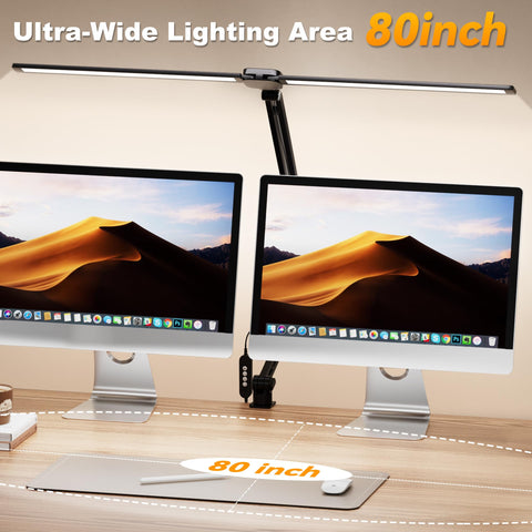 CHARYJOD eye-friendly LED lamp with high CRI for accurate colors and comfort.