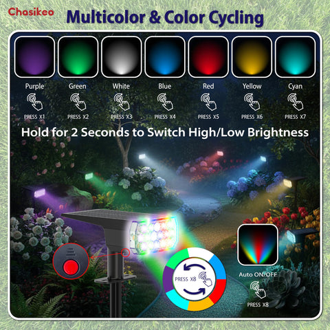 Chasikeo dusk-to-dawn lights automatically illuminate pathways without manual switches