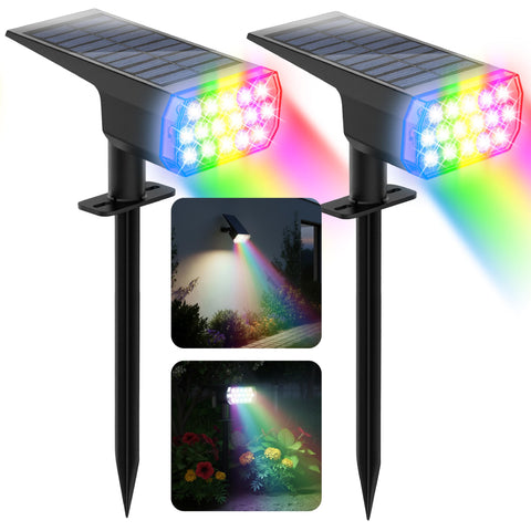Chasikeo solar lights outdoor panel showcases oversized panels for fast charging and longer run time