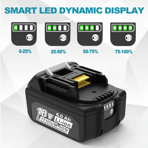 CHAUNVEN BL1850B compatibility image—reliable power for Makita devices.