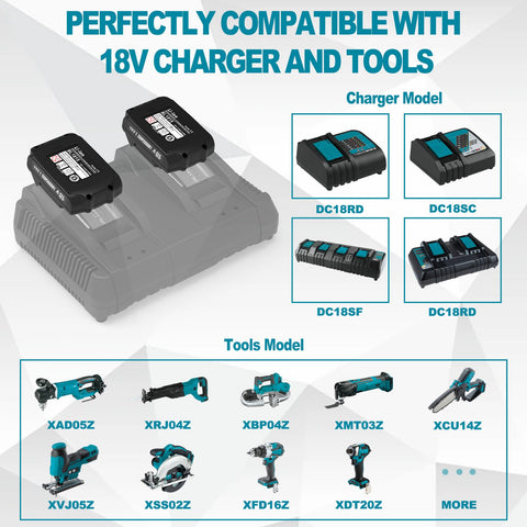 CHAUNVEN high-capacity 3000mAh battery for extended runtime