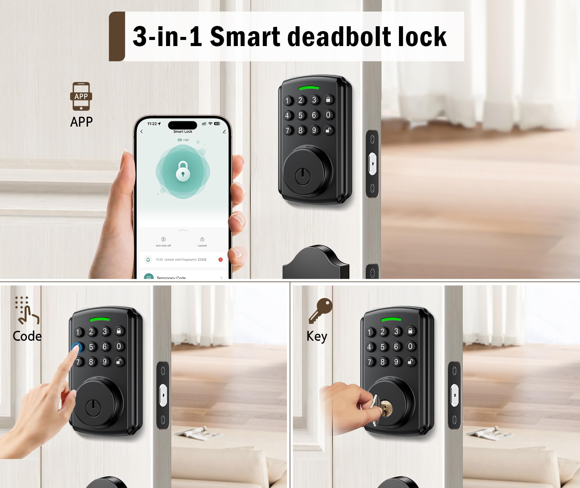 Chautday auto left-right detection simplifies installation