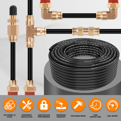CheeMuii packaging includes fittings for easy setup