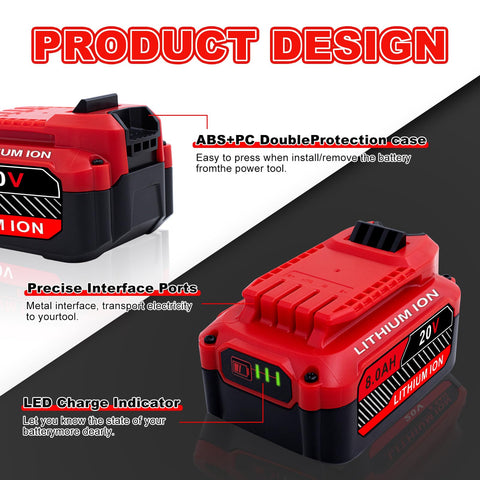 Cheerlark 8Ah battery with lightweight design for easier handling.