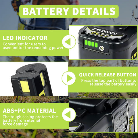 Cheerlark battery protections overcharge and short-circuit safety.
