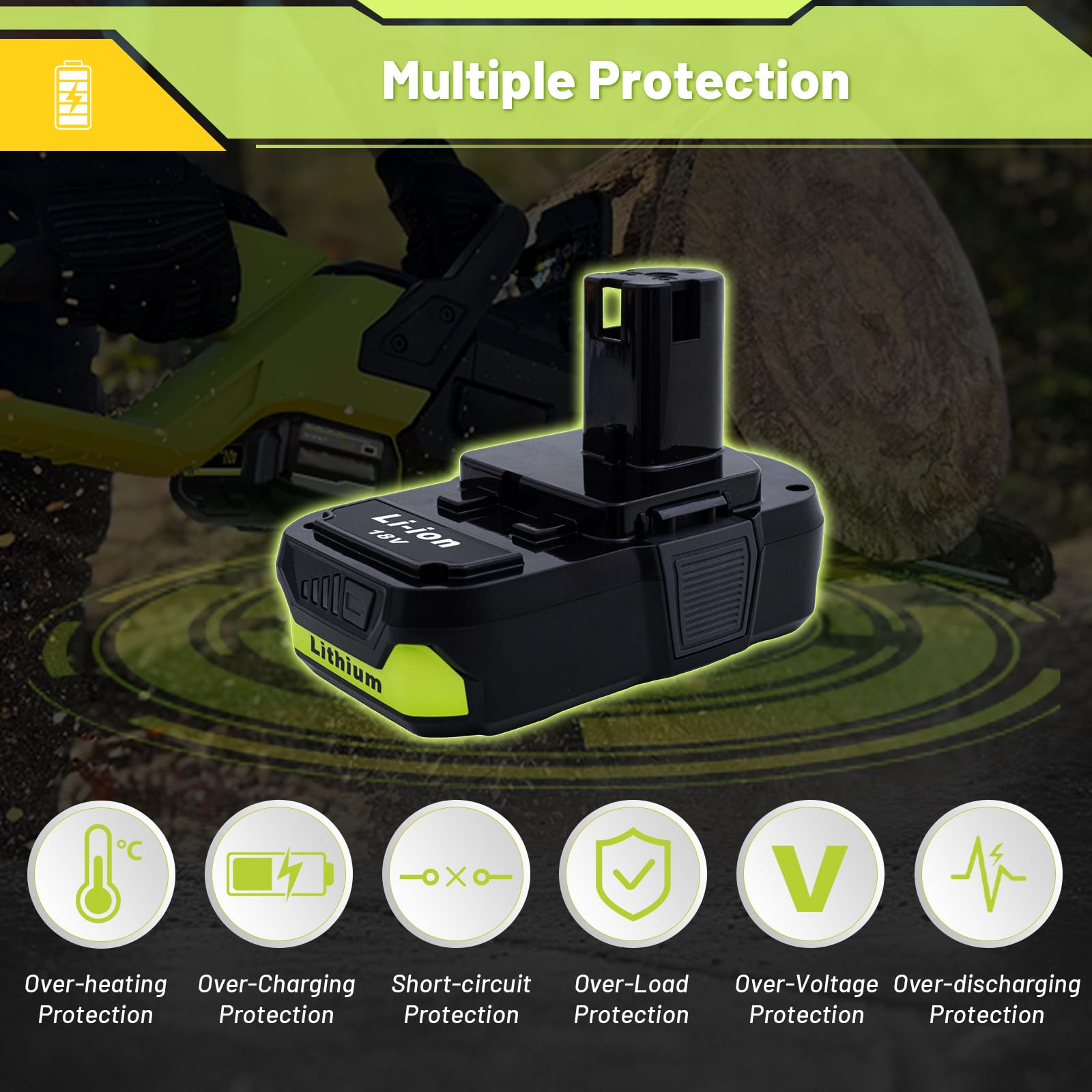 Cheerlark upgraded Li-ion battery lightweight design