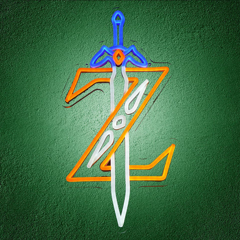 Cheffort Sword neon sign striking gamer gift option