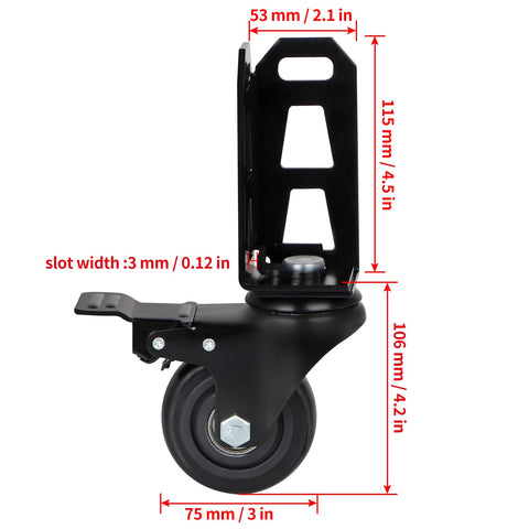 Chegulu PVC wear-resistant wheels support frequent shelf repositioning.