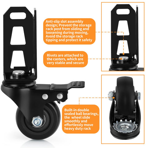 Chegulu anti-slip slot design prevents post sliding during movement.