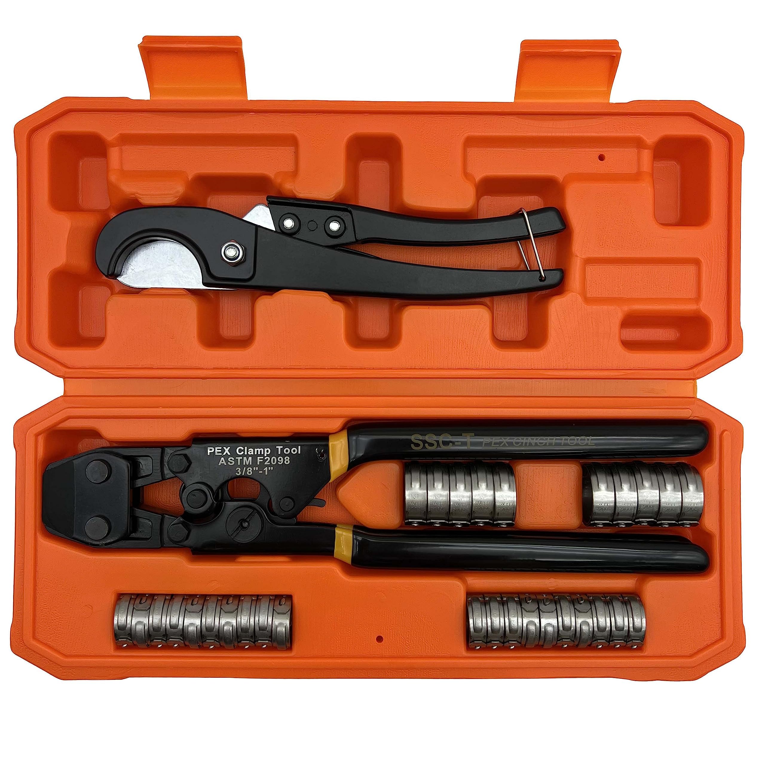 CHEN CHEN HAO PEX clamp cinch tool with stainless clamps included