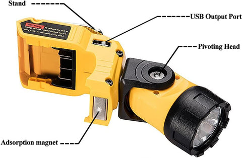 Chengsuwei cordless work light with magnet mounting for hands-free use