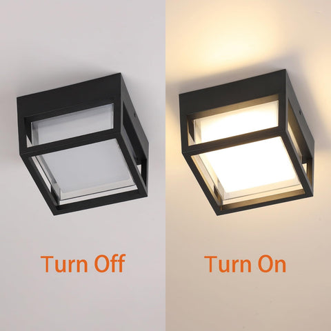 CHENS01 energy-saving 18W LED porch light lowers power use.