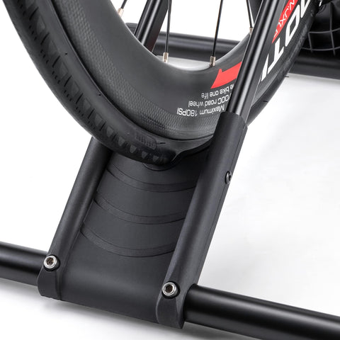 CHEPARK bike floor stand wheel tray for simple rolling onto rack
