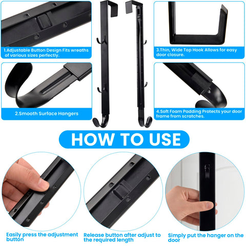 No drilling required install instantly over interior doors.