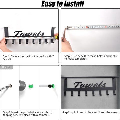 ChezMax shelf top baffle secures small items on the rack.