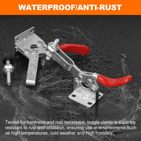 Chfine clamp foot with rubber tip prevents surface marring
