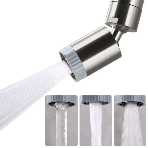 Chiataoma rotating faucet nozzle with 360° swivel for easier reach.