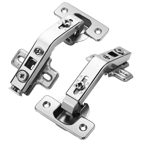 Chibery 135° Lazy Susan hinge side profile for easier corner access
