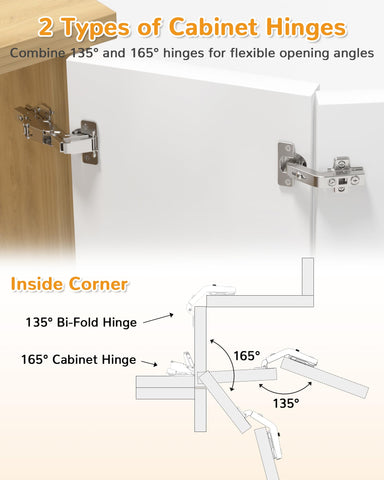 Chibery clip-on mounting plate shows easy, tool-free hinge installation for quick cabinet upgrades.