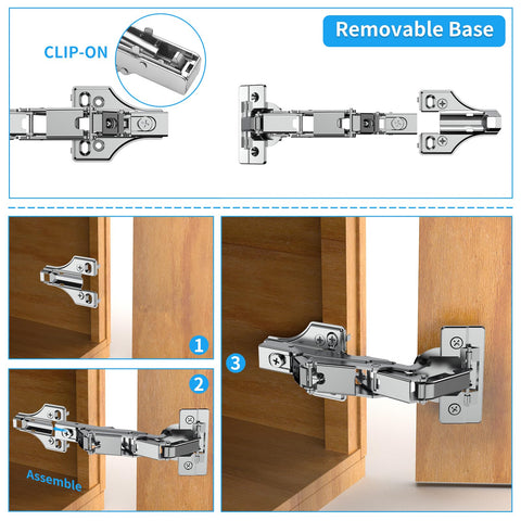 Chibery cold-rolled steel hinge with corrosion-resistant finish