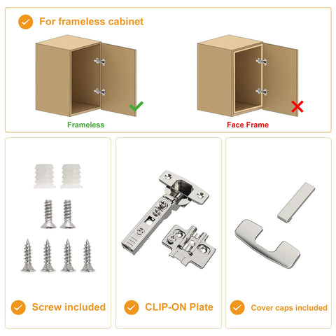 Chibery ISO-certified hinge tested for long-lasting use.