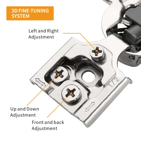 Chibery nickel-plated finish adds durability and style.