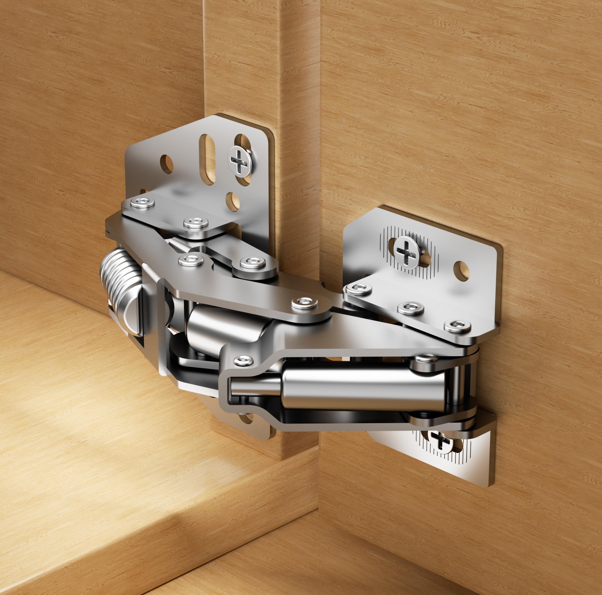 Chibery rust-resistant cold-rolled steel hinge designed for long-term vehicle durability.