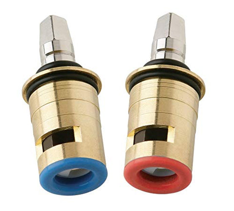 Chicago Faucets ceramic one-four-turn cartridge kit for precise hot and cold control in sinks