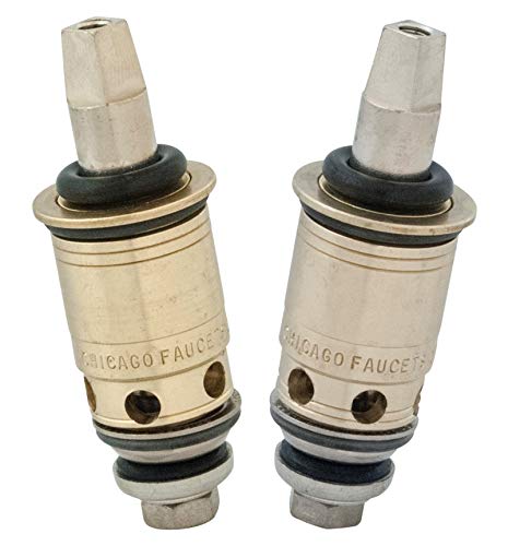 Chicago Faucets Quaturn cold and hot cartridge kit for quick replacement and reliable operation.