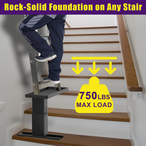 CHICAURA Ladder Leveler Pro detachable frame enables quick setup.