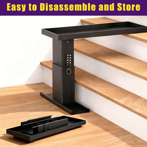 CHICAURA Ladder Leveler Pro easy installation, no drilling required.