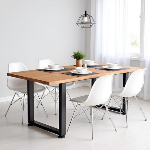 CHICAURA true 14-gauge steel construction delivers durable table base support.