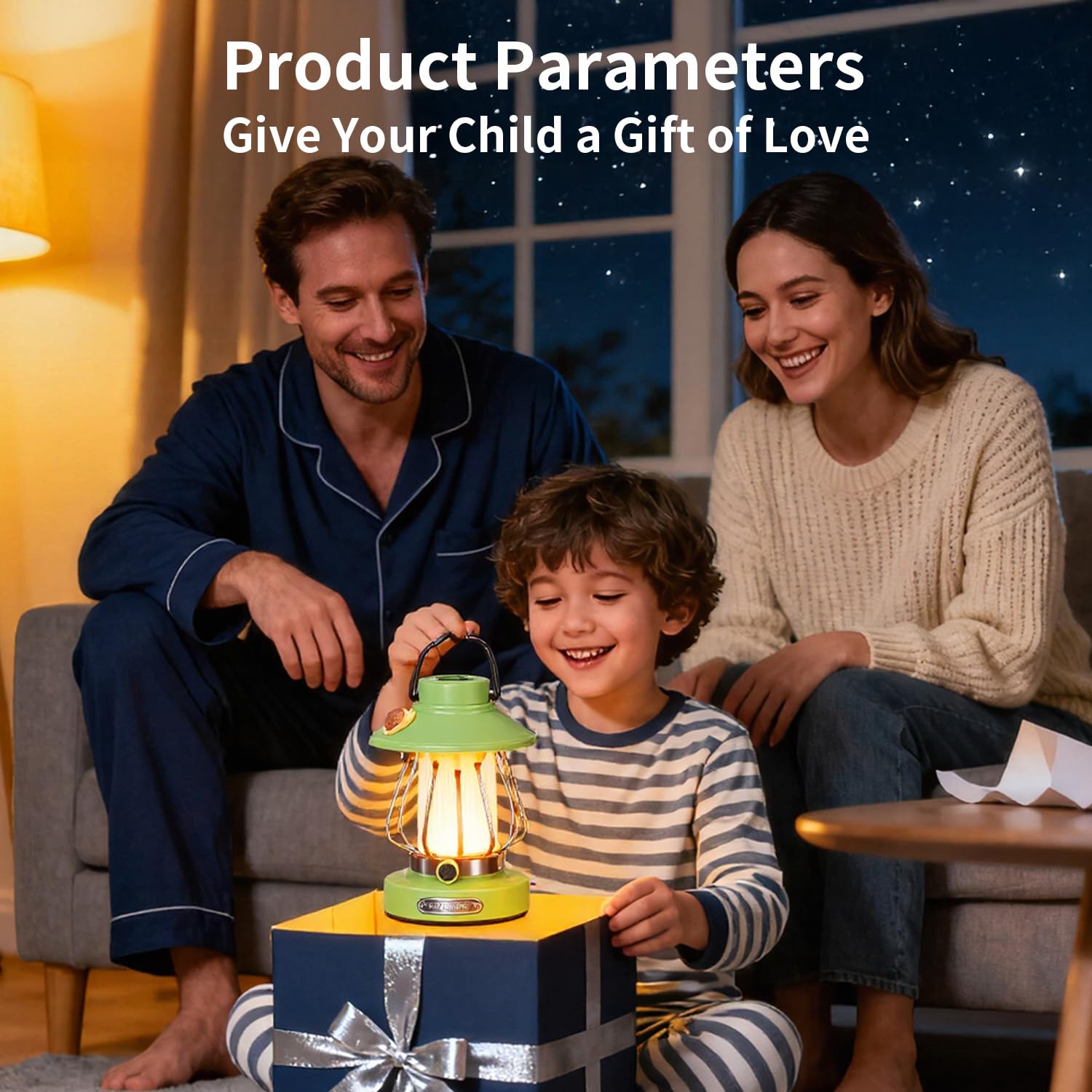 ChicLumen Kids Lantern comes in gift packaging, ideal for birthdays or camping.