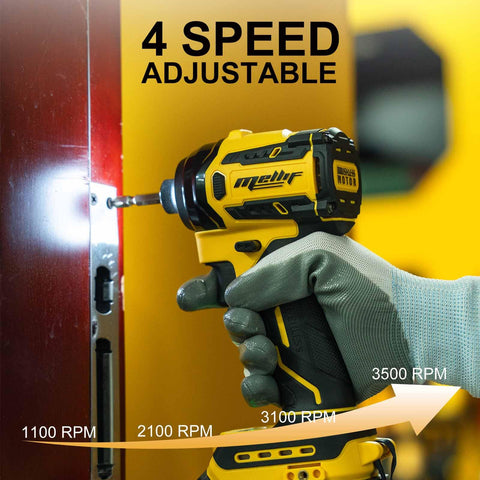 Chicmall quick-change chuck for fast tool-free bit swaps.