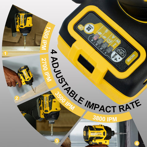 Chicmall rubber overmold grip for comfortable extended use.