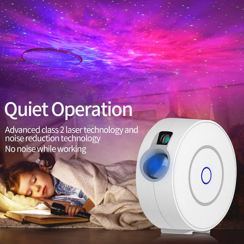CHIGIH Smart Galaxy Projector aurora-like effects offer calming, dynamic visuals.